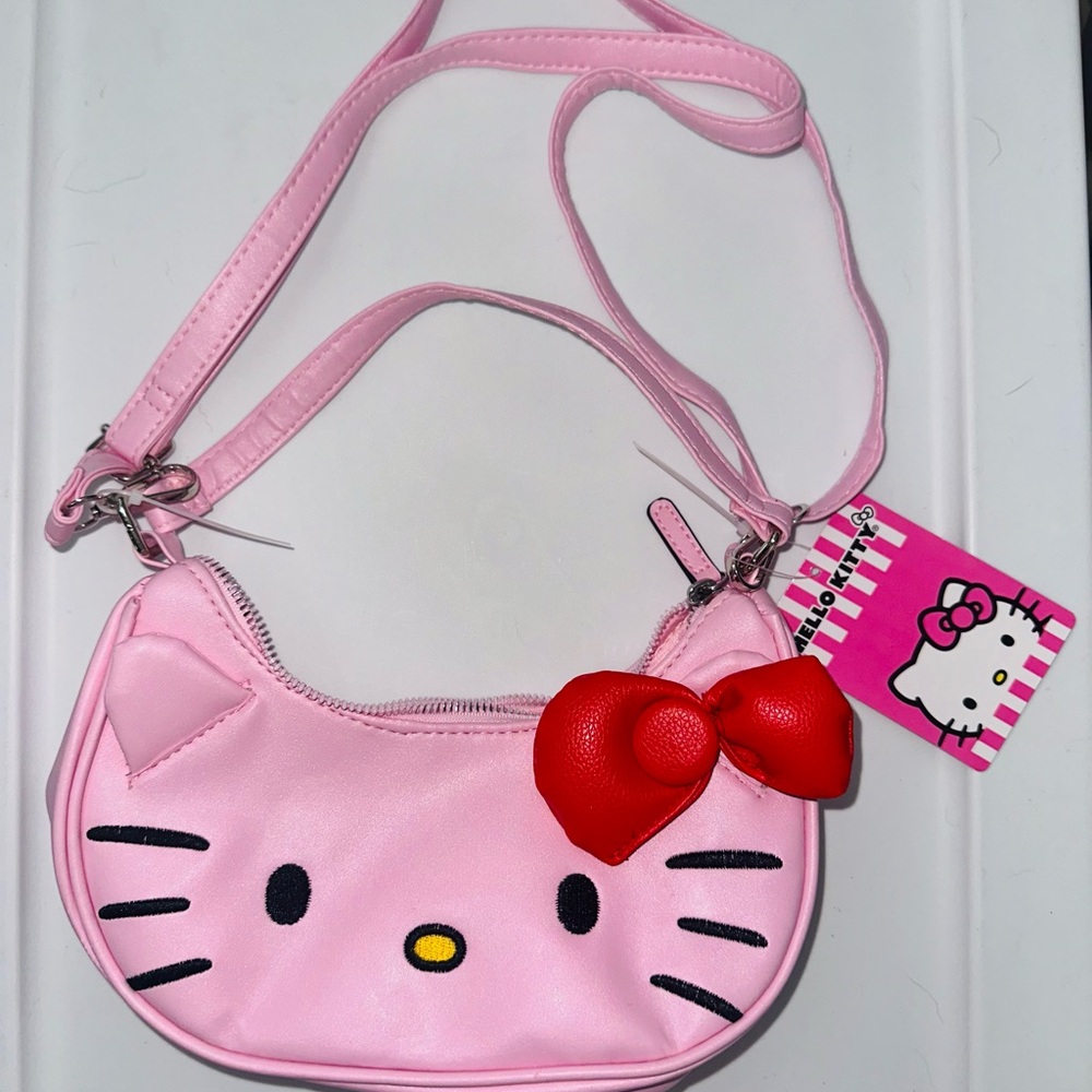 Hello Kitty Pink and Red Kids Shoulder Bag
